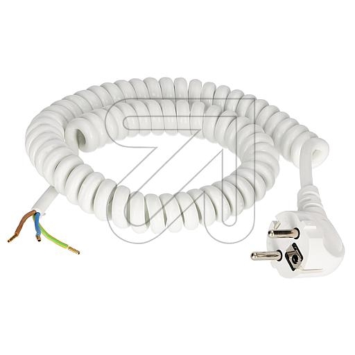 EGBSpiral cable 3x1mm² white 2.5mArticle-No: 027010