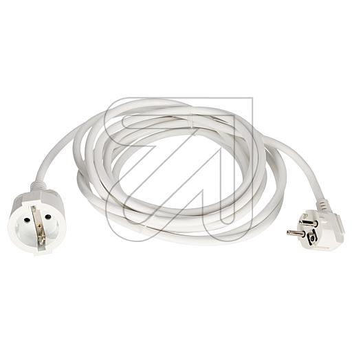EGBExtension. H05VV-F 3G1.5mm² 5m pure whiteArticle-No: 041960