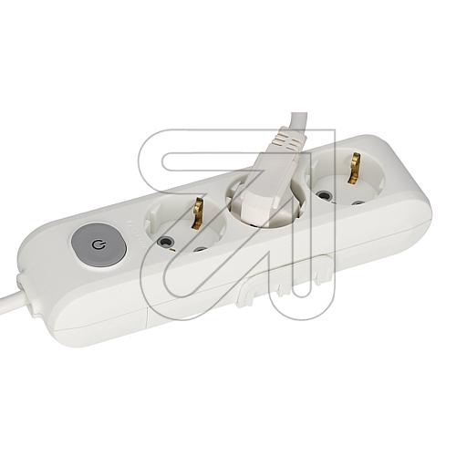 Panasonic3-way power strip 3m white with switch WLTA04332WH-EU1Article-No: 044380