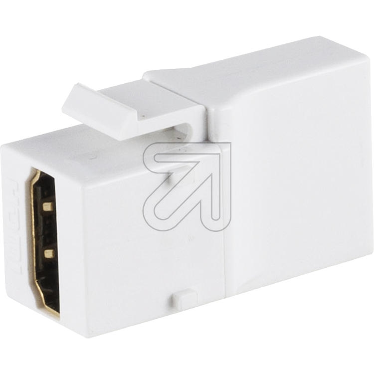 S-ConnKeystone Verbinder HDMI-A-Buchse 18Gbps, Winkel 08-10051