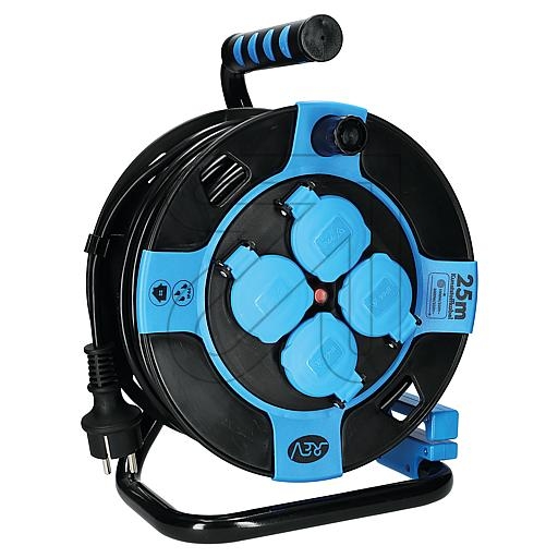 REV RITTER GMBHCable reel plastic compact black/blue 25m 0010105812 (0010105512)Article-No: 048050
