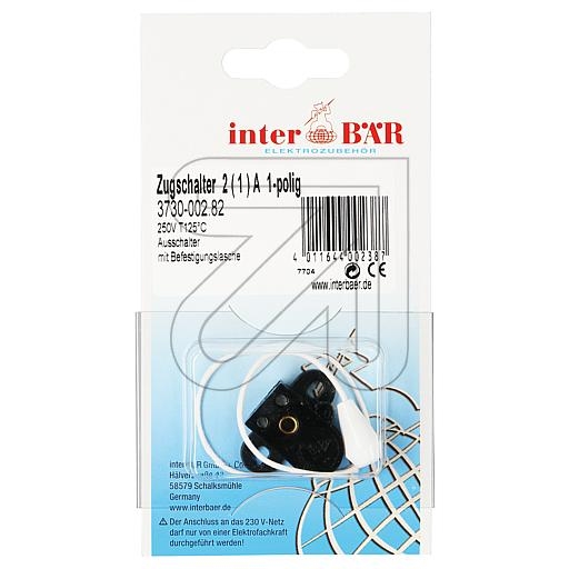 inter BärSB pull switch AUS 3730-002.82 with fastening strap