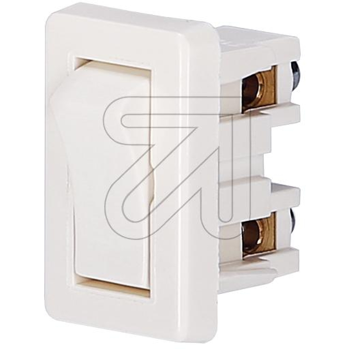 EGBRocker built-in switch 2A/029288 white-Price for 5 pcs.Article-No: 057400