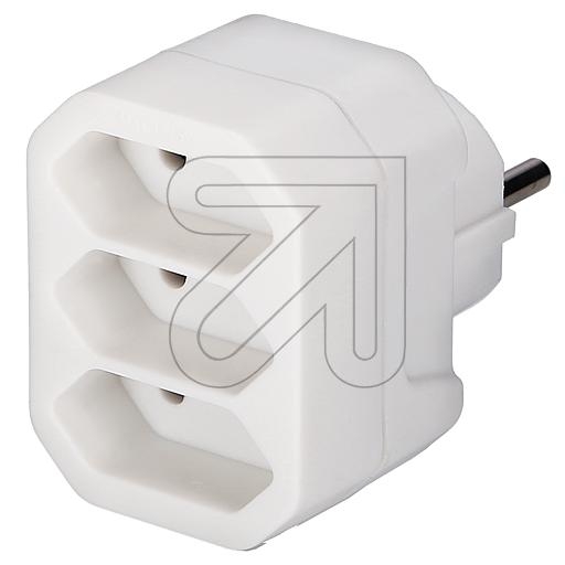EGBEuro triple plug white 48551Article-No: 061300