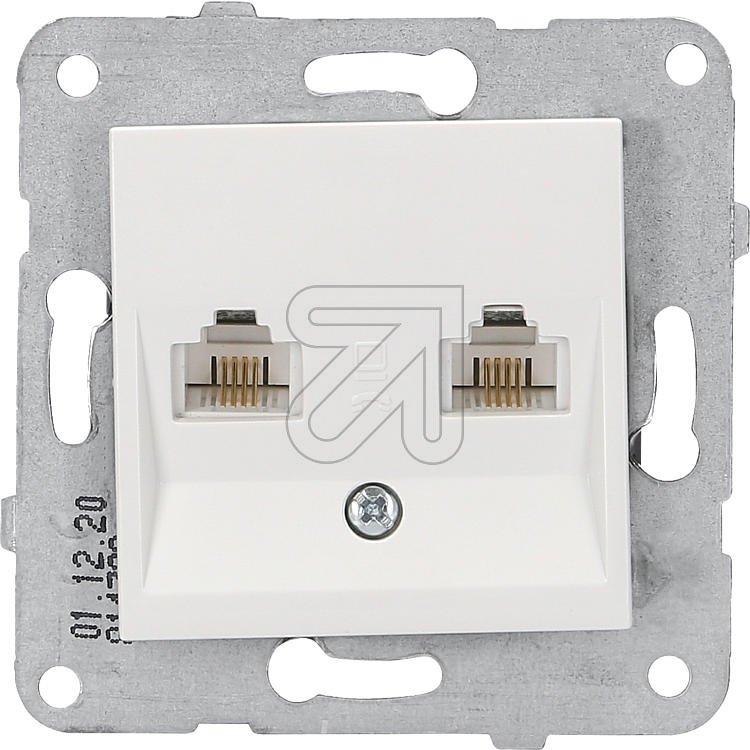 EGBConnection box ISDN UAE 6/6 pure white 92542233Article-No: 077150
