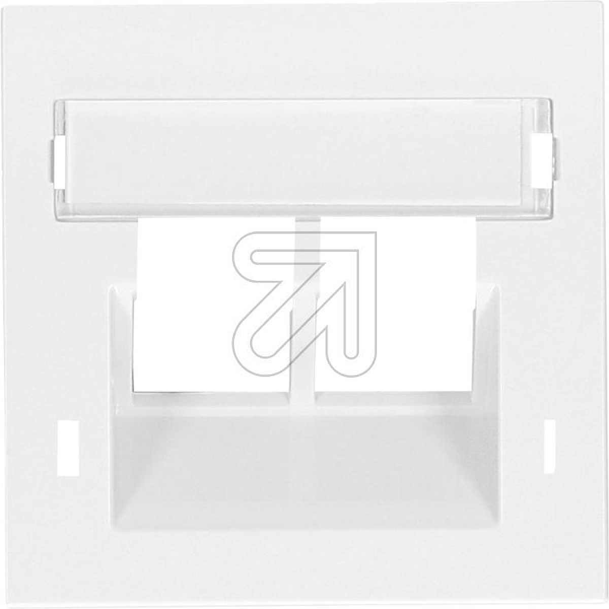 EGBCentral plate with labeling field for 2xUAE 90961012-DEArticle-No: 077205