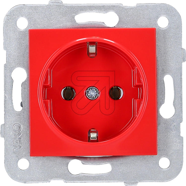 EGBSchuko socket red 90961908-DEArticle-No: 077215