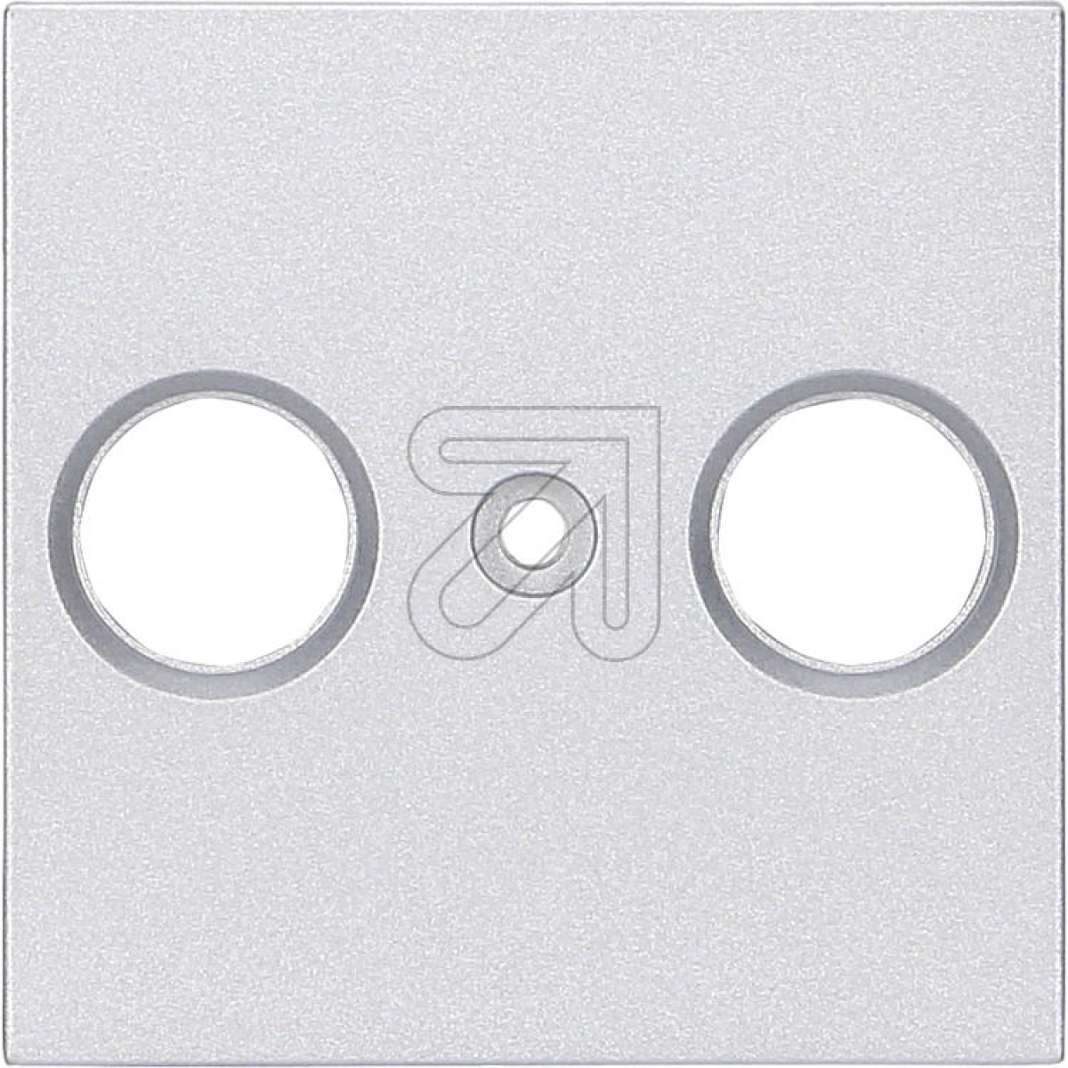 EGBCarriage central disc for antenna socket 2-hole silver 92205021/92510021Article-No: 079570