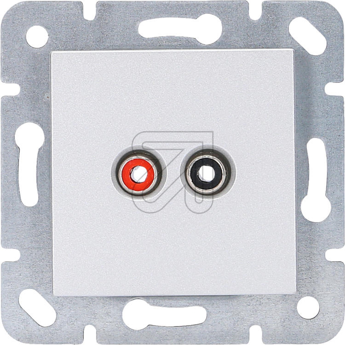 EGBKarre loudspeaker socket silver 92105037/92512037Article-No: 079630