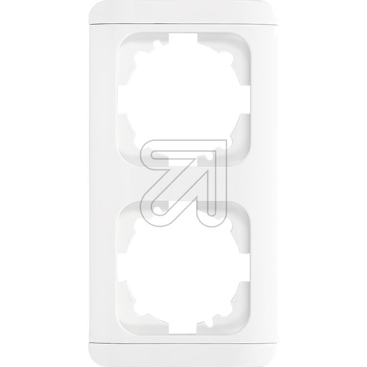 EGBElegant Standard 2-fach Rahmen mit Clip-Paar reinw. 91501922/92521902Artikel-Nr: 080205