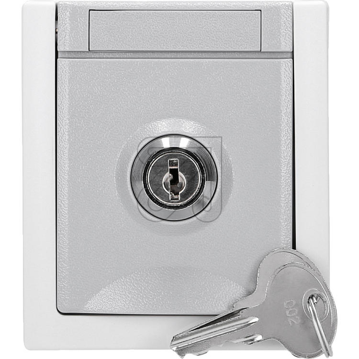 EGBPacific FR Schuko socket, lockable, lock 1 gray 90591041-DEArticle-No: 085055