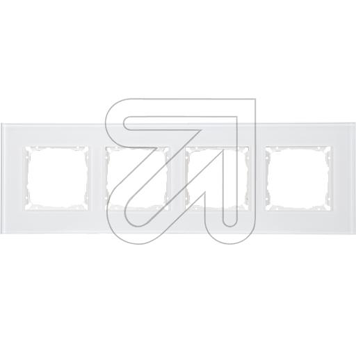 EGBV55 4-way pure white glass frame K552514/99Article-No: 088415
