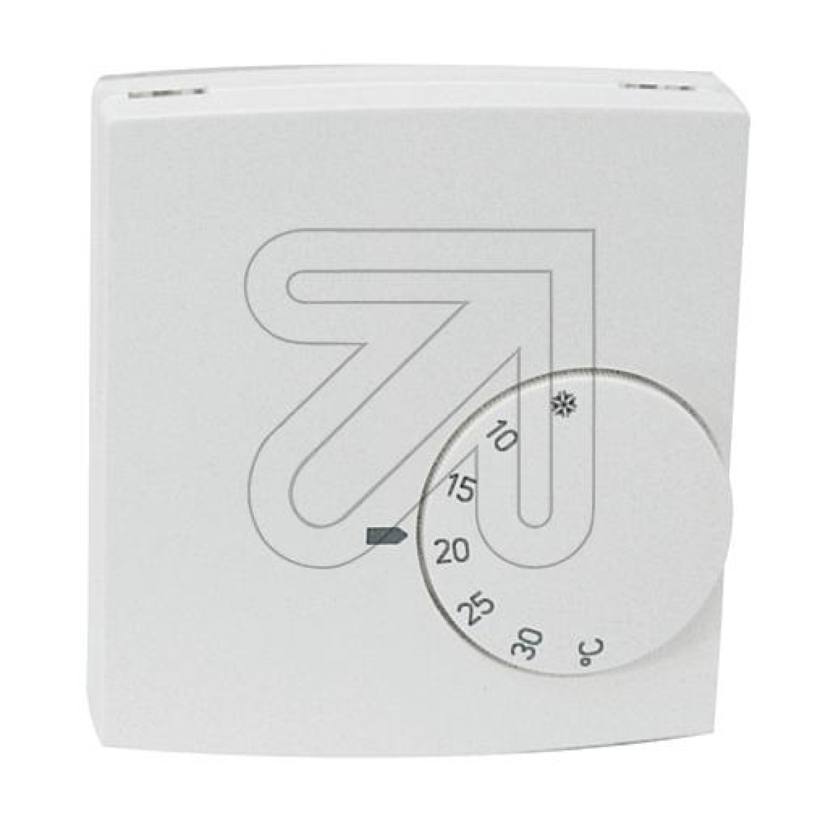 Kleinsurface-mounted room thermostat pure white K6124/04Article-No: 089290