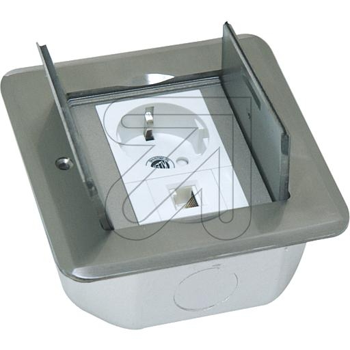 KleinFloor box with wing KBODOM/266 polished cast stainless steel