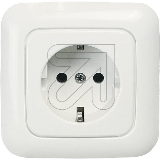 KleinSI single socket white KEUJ/12 from 10 pack KEUJ/12 and KEUC/E-Price for 10 pcs.Article-No: 090340