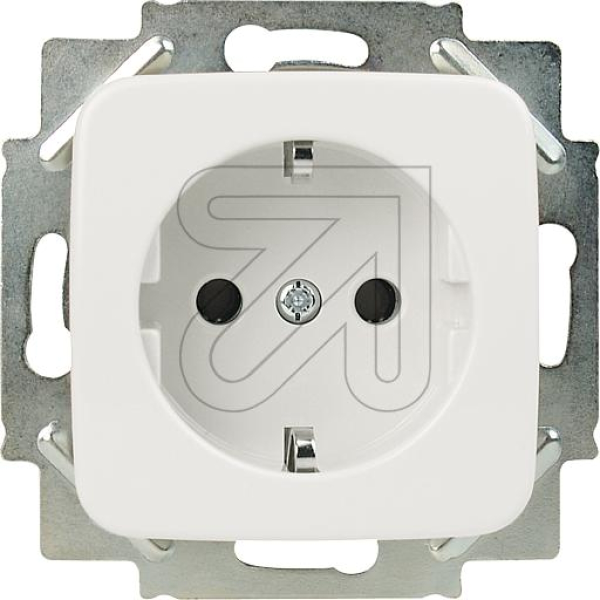 KleinSI combi socket white KEUC/12Z10 from each pack of 10 KEUC/12 and KEUC/E-Price for 10 pcs.Article-No: 090350