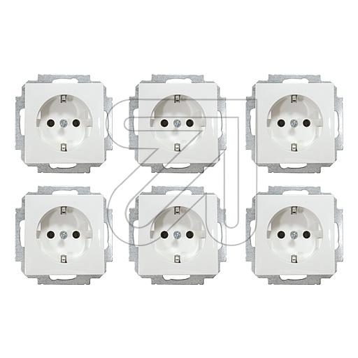 KleinCombi socket set, pure white (100 pcs. K55EUC/04)-Price for 100 pcs.