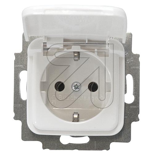 BUSCH JAEGERBJ combination socket with hinged lid 20 EUK-212Article-No: 091310