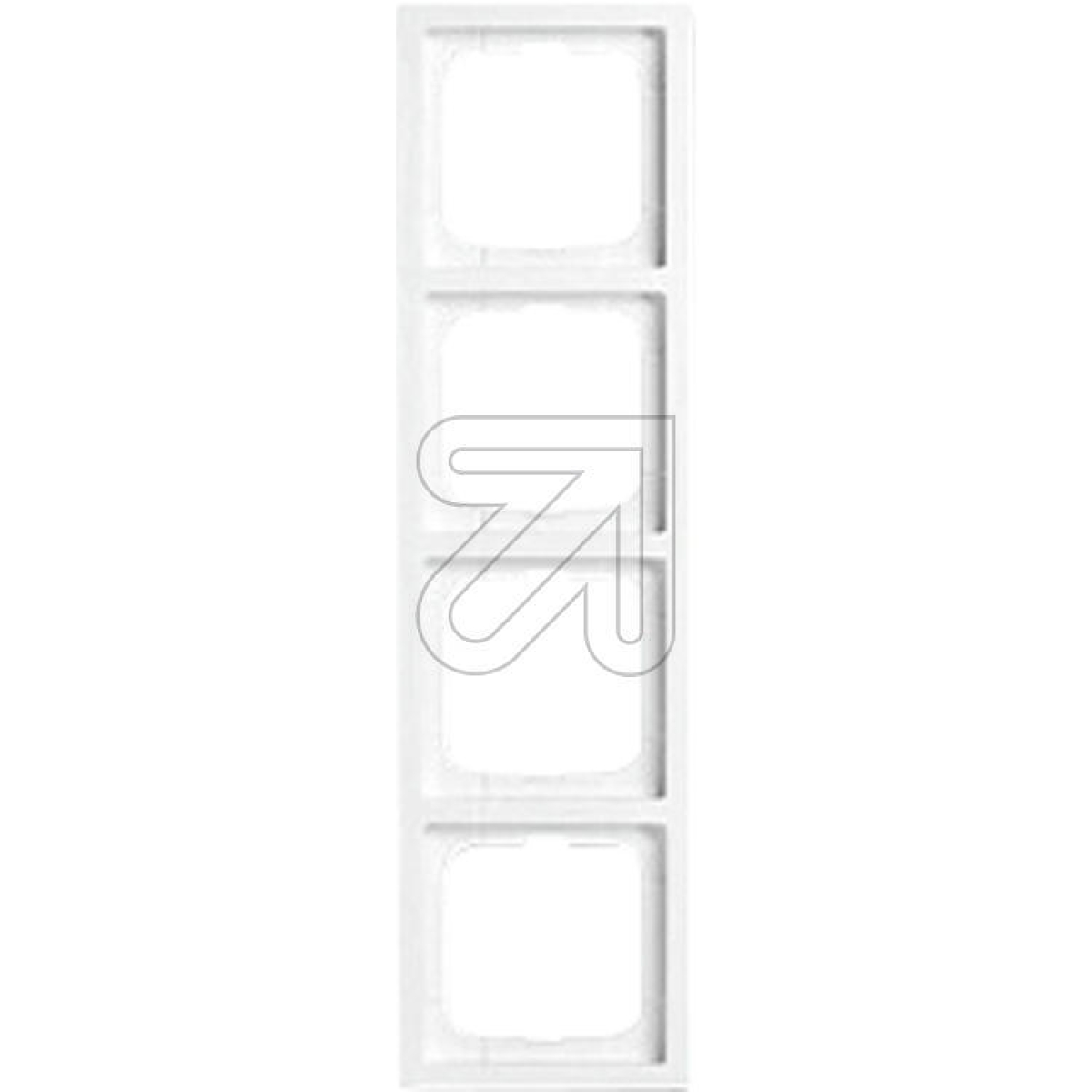 BUSCH JAEGERBJ frame 4x studio white 1724-184KArticle-No: 092410