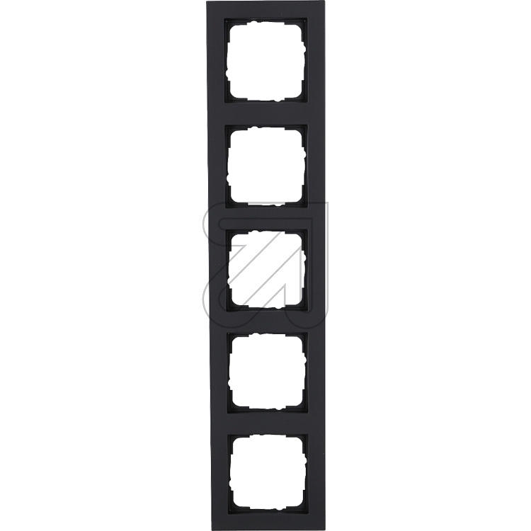 GIRA5-fold frame black matt 021509Article-No: 095480