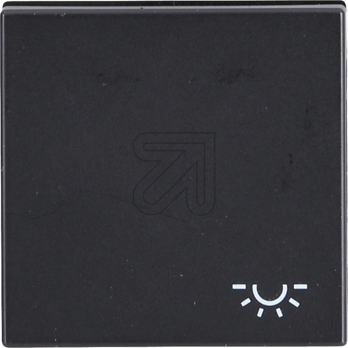 JUNGRocker with light symbol, matt graphite black A 590 L SWMArticle-No: 097325
