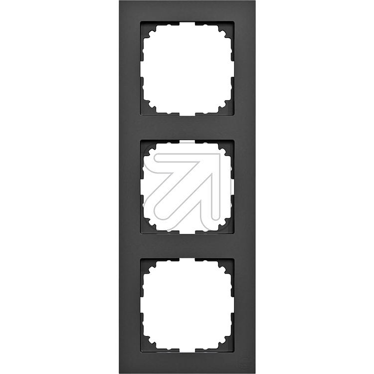 Merten3-fach Rahmen schwarz matt MEG4030-3603Artikel-Nr: 098670