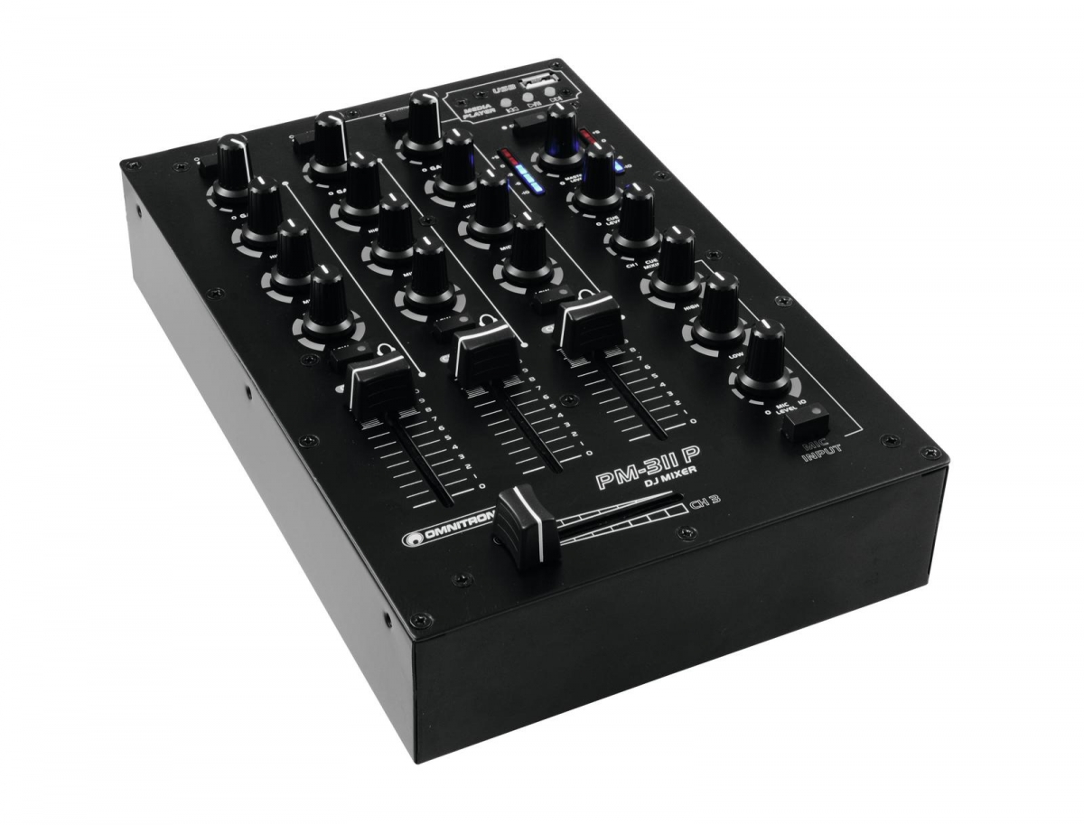 OMNITRONICPM-311P DJ Mixer with PlayerArticle-No: 10006879