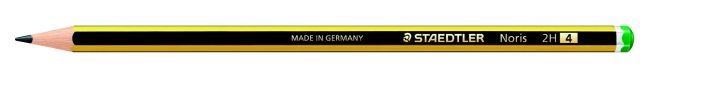 StaedtlerNoris pencil 120/4 =2H without eraser green-Price for 12 pcs.Article-No: 4007817104668