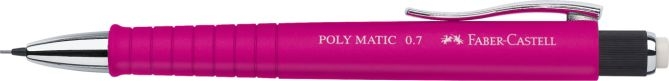 Faber CastellMechanical pencil Poly Matic 0.7mm pink hardness BArticle-No: 6933256627933
