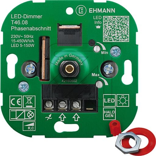 EHMANNUP Dimmer für LED T46.08Artikel-Nr: 101520
