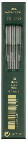 Faber CastellTk Lead 9071/B Case of 10 2mm mechanical lead-Price for 10 pcs.Article-No: 4005401271017