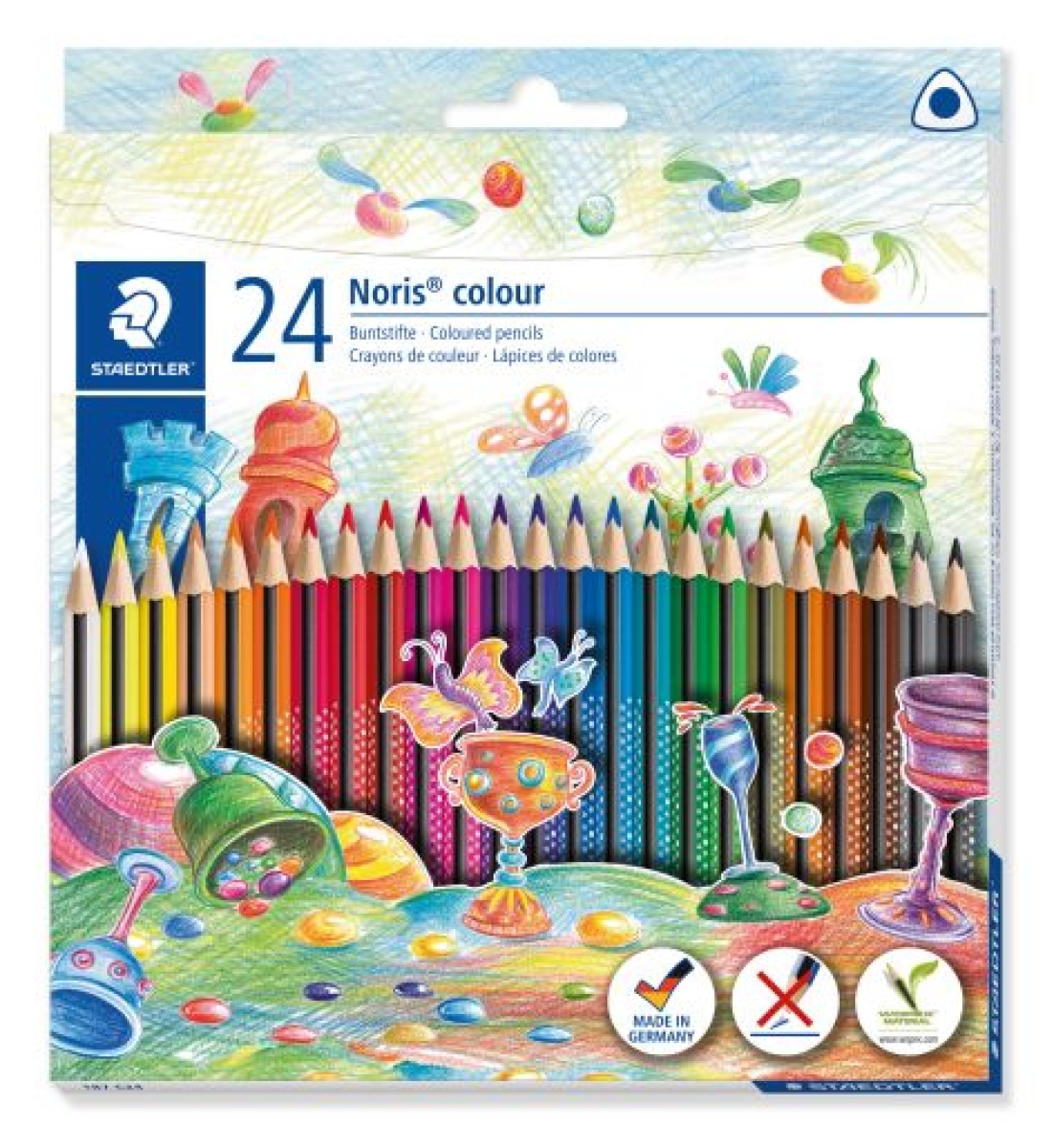 StaedtlerFarbstift Noris Colour 24er sortiertArtikel-Nr: 4007817037225