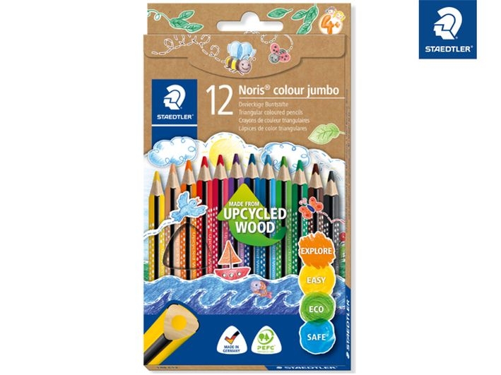 StaedtlerColoured pencil Noris Color Jumbo 12pcs 188C12Article-No: 4007817091630