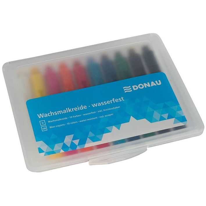 DonauWax crayon 10pcs waterproofArticle-No: 9004546388111