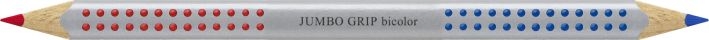 Faber CastellColoured pencil Jumbo Grip syllable separator red-blue-Price for 12 pcs.Article-No: 4005401109105