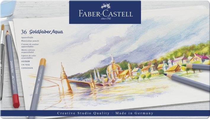 Faber CastellFarbstifte Goldfaber Aqua 36er Metalletui 114636Artikel-Nr: 4005401146360