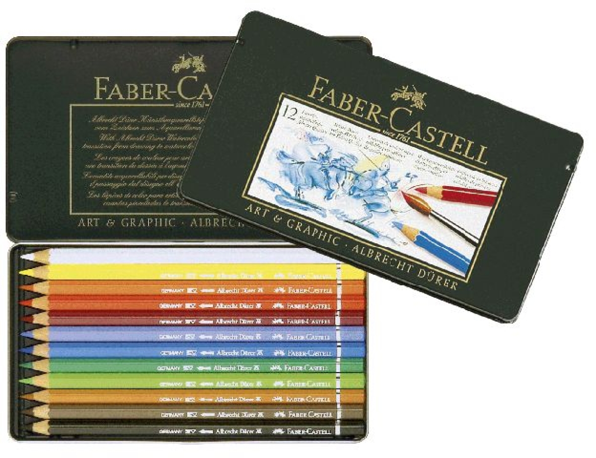 Faber CastellKünstler-Farbstifte-Etui Albrecht Dürer 8201 12er 117512Artikel-Nr: 4005401175124