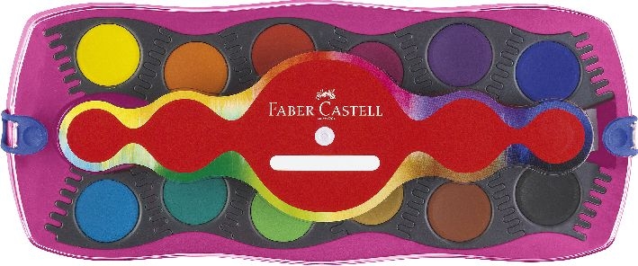 Faber CastellFarbkasten 12er Connector Einhorn pink FC 125002Artikel-Nr: 4005401250029