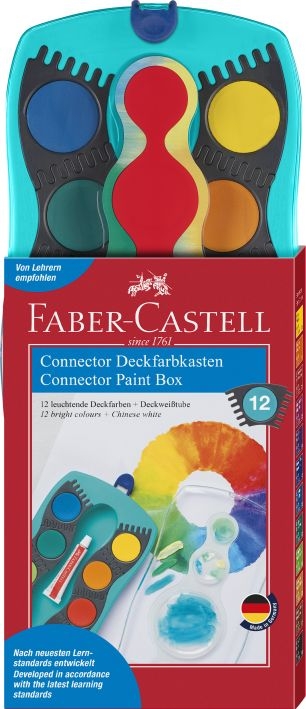 Faber CastellColor box 12 connector turquoise Faber-CastellArticle-No: 4005401250036