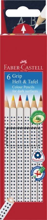 Faber CastellColour pencil Grip blackboard paper box of 6 113210Article-No: 4005401132103