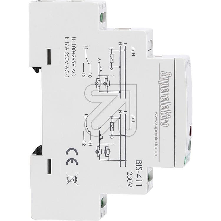 superelektro GmbH Electronic impulse switch BIS-411