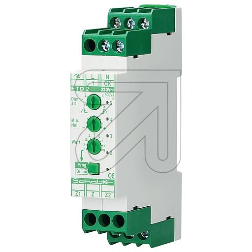 SchalkUniversal touch dimmer ETD 2 with add. central control inputs