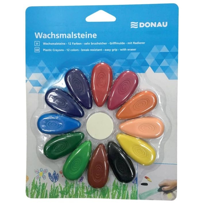 DonauWax stones drops Danube 12 pieces on blister card 5220100-99Article-No: 9004546399254
