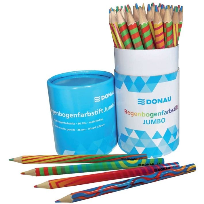 DonauRainbow colored pencils Donau 3812100-999 330253-Price for 36 pcs.Article-No: 9004546439851