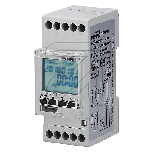 PERRY ELECTRICDigital time switch 1IO 4291Article-No: 113385