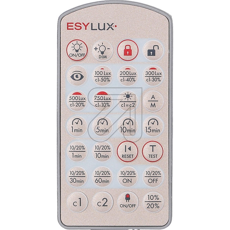 ESYLUXRemote control for DALI presence and motion detectorsArticle-No: 116140