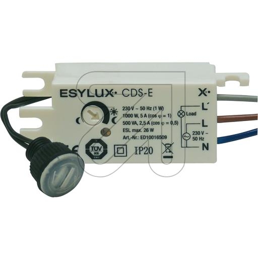 ESYLUXDämmerungsschalter ESYLUX CDS-E weiß ED10016509Artikel-Nr: 116420