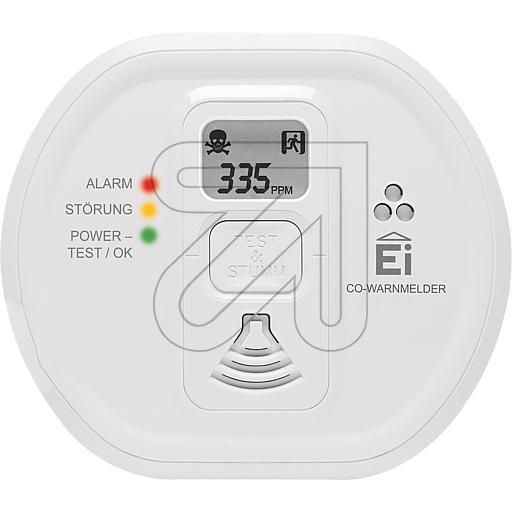 EI ElectronicsCarbon monoxide alarm device Ei208iDWArticle-No: 119055