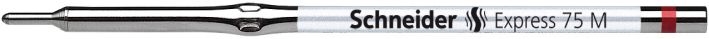 SchneiderBallpoint pen refill 75 medium red =M 7512-Price for 10 pcs.Article-No: 4004675075123