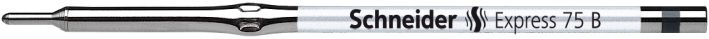 SchneiderBallpoint pen refill 75, black wide =B 7521Article-No: 4004675075215